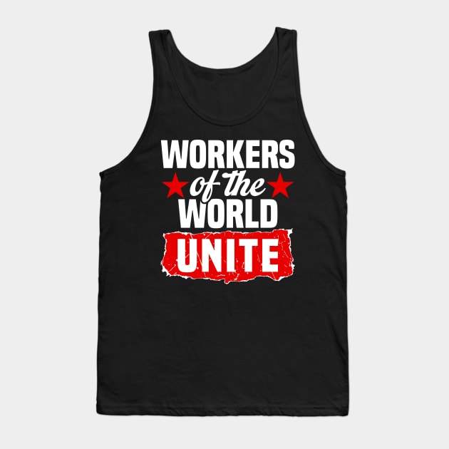 Pro Union Strong Labor Union Worker Union Tank Top by IngeniousMerch